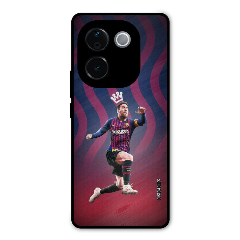 King Messi Vivo T3 Pro Mobile Back Cover - Sports PrintShield Case