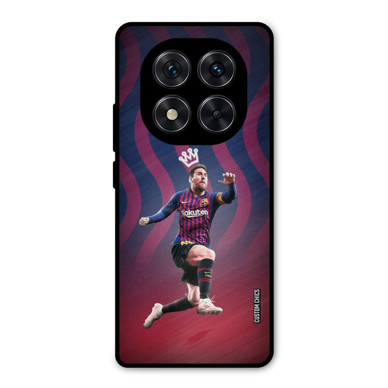 King Messi Redmi Note 14 Pro Mobile Back Cover - Sports PrintShield Case