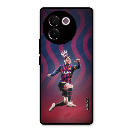 King Messi Vivo V30e Mobile Back Cover - Sports PrintShield Case