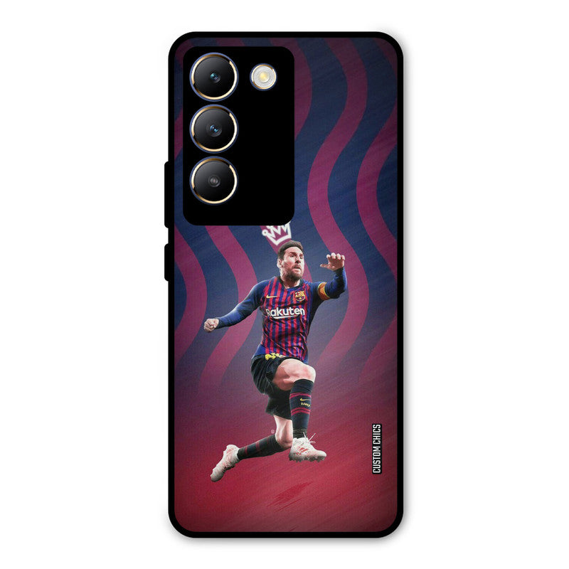 King Messi Vivo Y200e Mobile Back Cover - Sports PrintShield Case