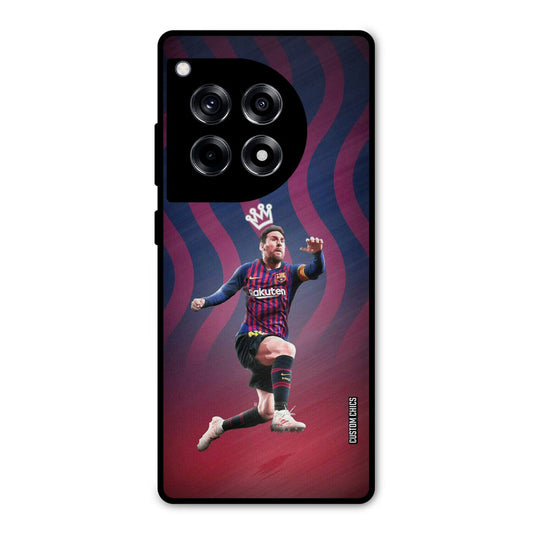 King Messi OnePlus 12R Mobile Back Cover - Sports PrintShield Case