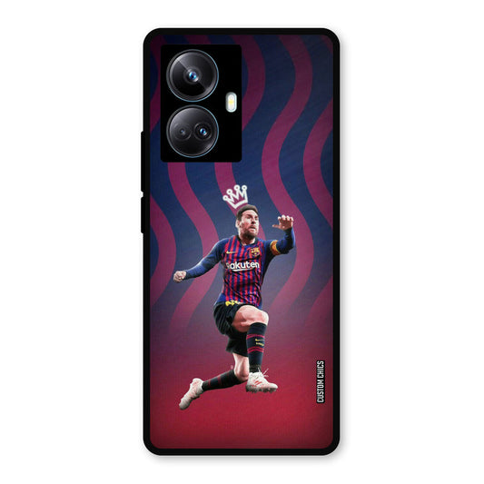 King Messi Realme 10 Pro Plus Mobile Back Cover - Sports PrintShield Case