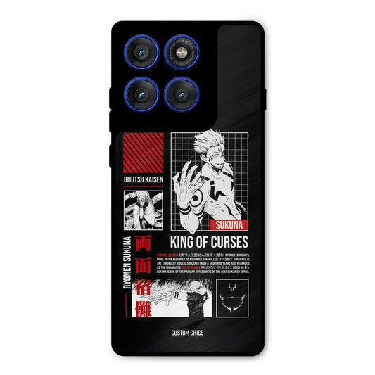 King Of Curses Motorola Edge 60 Pro Mobile Back Cover - Anime PrintShield Case