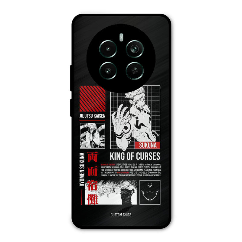 King Of Curses Realme 12 Plus Mobile Back Cover - Anime PrintShield Case