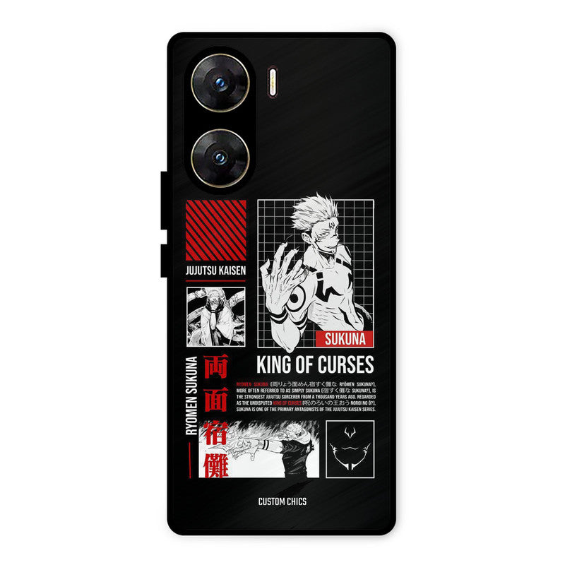 King Of Curses Vivo V29e Mobile Back Cover - Anime PrintShield Case