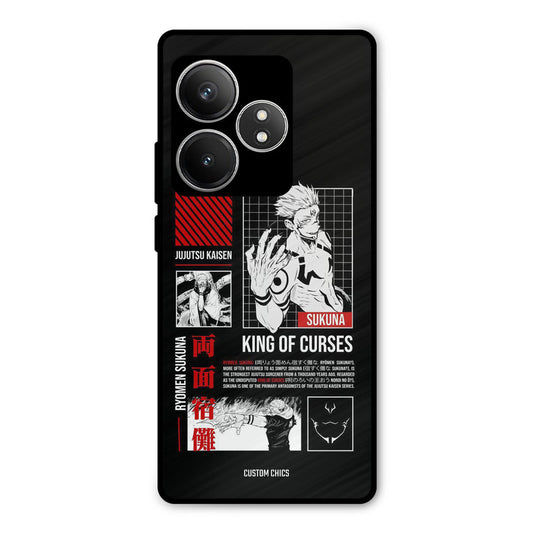 King Of Curses Realme GT 6T Mobile Back Cover - Anime PrintShield Case