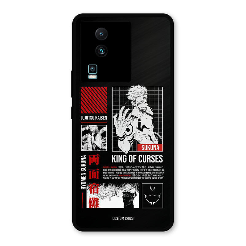 King Of Curses IQOO Neo 7 Pro Mobile Back Cover - Anime PrintShield Case