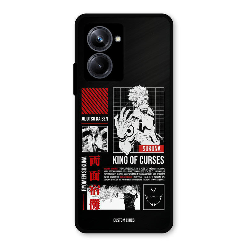 King Of Curses Realme 10 Pro Mobile Back Cover - Anime PrintShield Case