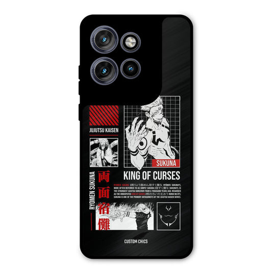 King Of Curses Motorola Edge 50 Neo Mobile Back Cover - Anime PrintShield Case