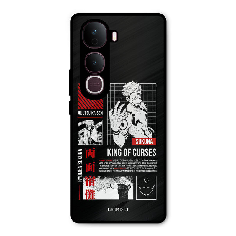 King Of Curses Vivo Y400 Pro Mobile Back Cover - Anime PrintShield Case