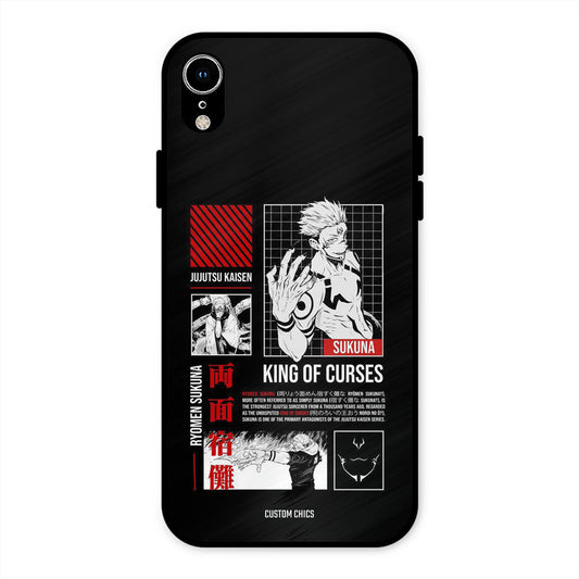 King Of Curses iPhone XR Mobile Back Cover - Anime PrintShield Case