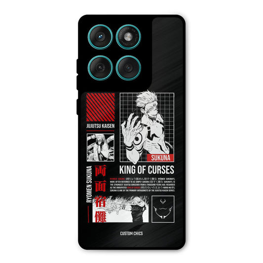 King Of Curses Motorola Edge 60 Mobile Back Cover - Anime PrintShield Case