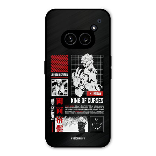King Of Curses Nothing Phone 2a Mobile Back Cover - Anime PrintShield Case