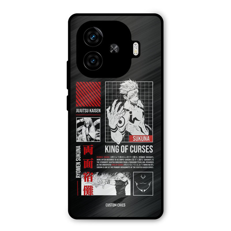 King Of Curses iQoo Z9 Turbo Mobile Back Cover - Anime PrintShield Case