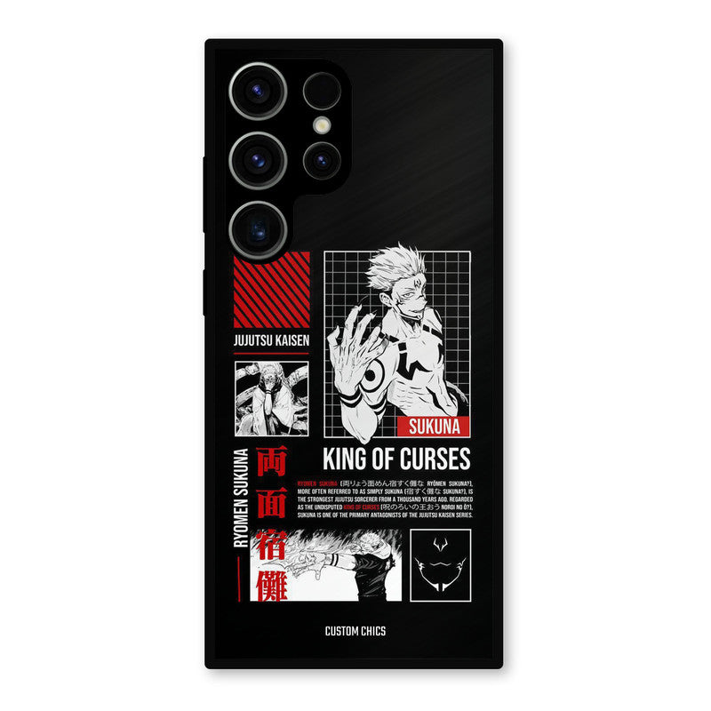 King Of Curses Samsung Galaxy S23 Ultra Mobile Back Cover - Anime PrintShield Case