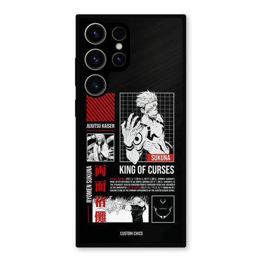 King Of Curses Samsung Galaxy S23 Ultra Mobile Back Cover - Anime PrintShield Case