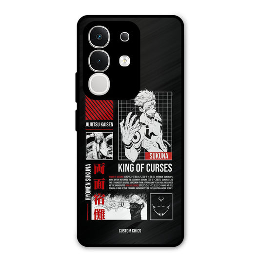 King Of Curses Vivo T4x Mobile Back Cover - Anime PrintShield Case