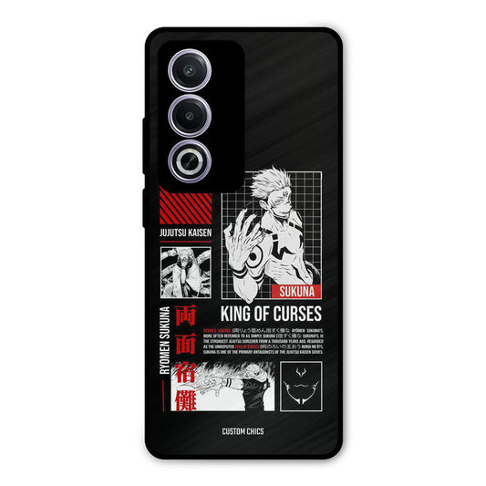 King Of Curses Oppo K12x Mobile Back Cover - Anime PrintShield Case