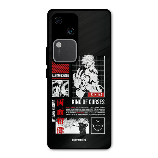 King Of Curses Vivo V30 Mobile Back Cover - Anime PrintShield Case
