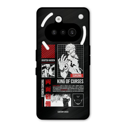 King Of Curses Nothing Phone 3A Mobile Back Cover - Anime PrintShield Case