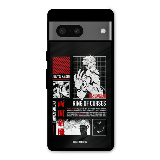 King Of Curses Google Pixel 7 Mobile Back Cover - Anime PrintShield Case