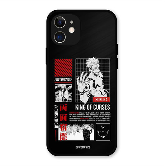 King Of Curses iPhone 12 Mobile Back Cover - Anime PrintShield Case