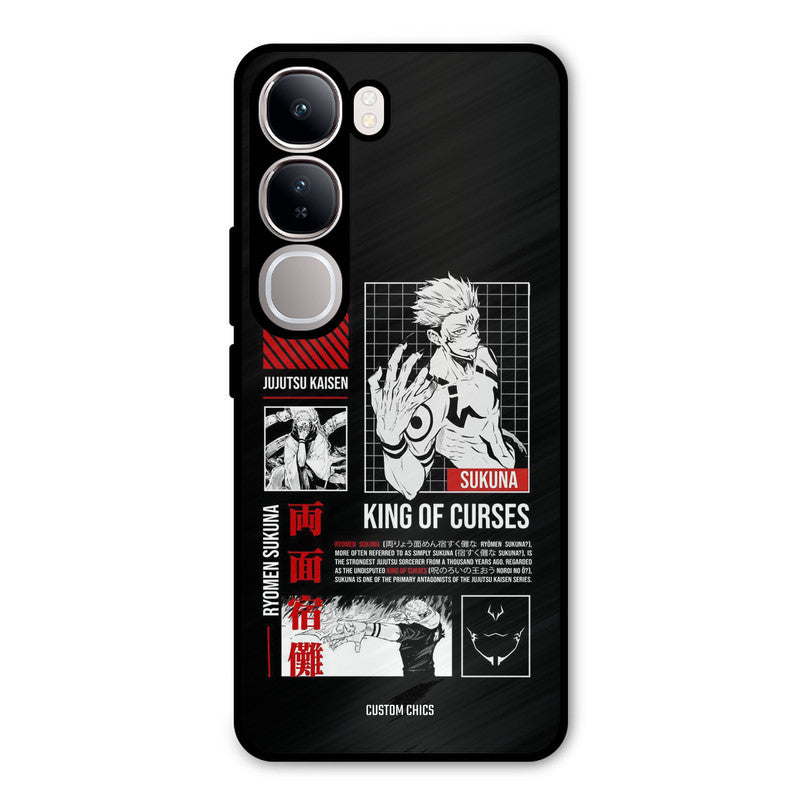 King Of Curses Vivo Y300 Mobile Back Cover - Anime PrintShield Case