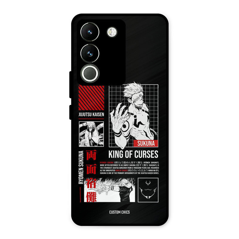 King Of Curses Vivo Y200 Mobile Back Cover - Anime PrintShield Case