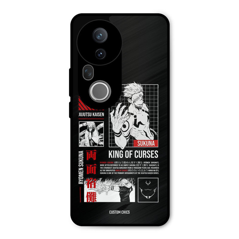 King Of Curses Vivo T4 Ultra Mobile Back Cover - Anime PrintShield Case