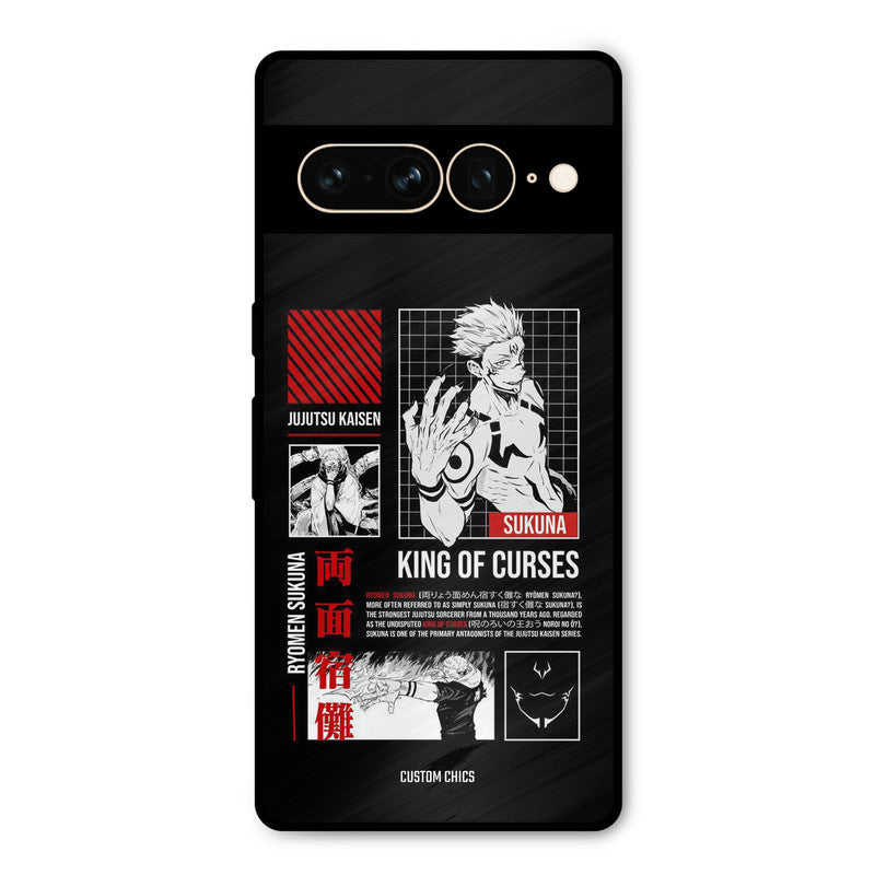 King Of Curses Google Pixel 7 Pro Mobile Back Cover - Anime PrintShield Case