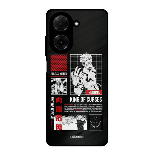 King Of Curses Poco C71 Mobile Back Cover - Anime PrintShield Case