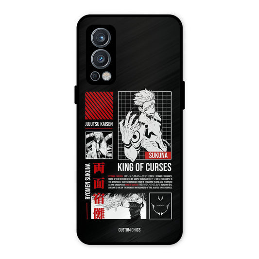 King Of Curses OnePlus Nord 2 5G Mobile Back Cover - Anime PrintShield Case