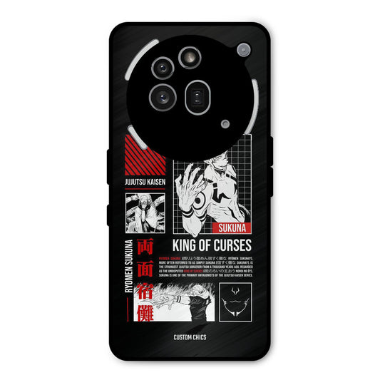 King Of Curses Nothing Phone 3A Pro Mobile Back Cover - Anime PrintShield Case