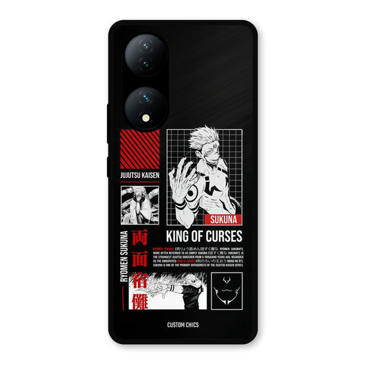 King Of Curses Vivo Y100 Mobile Back Cover - Anime PrintShield Case