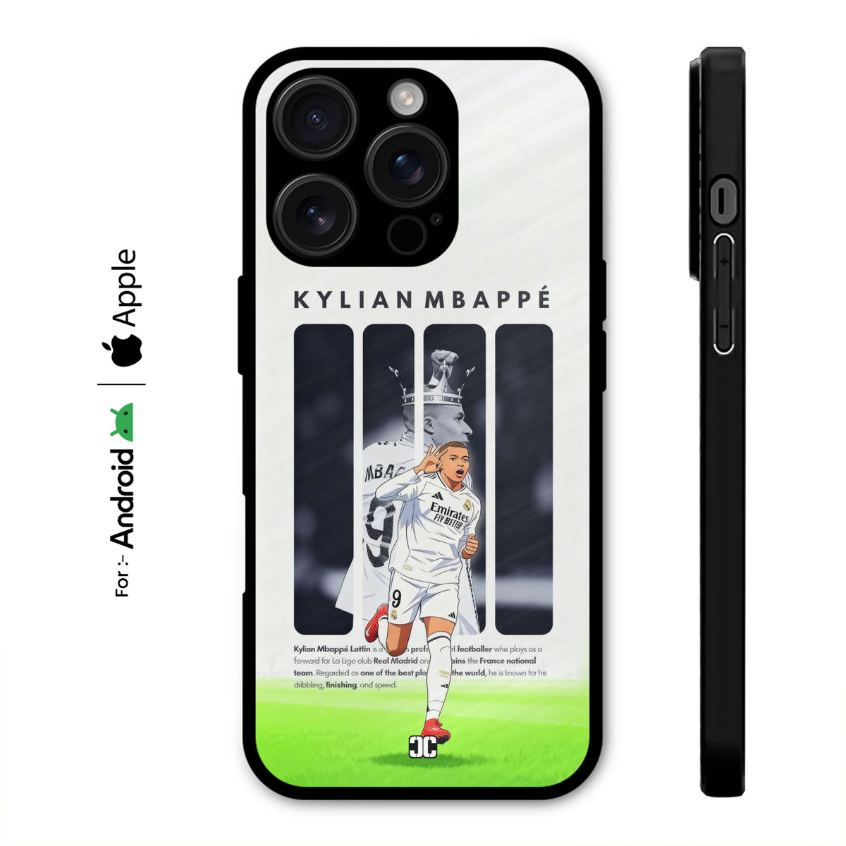 Kylian Mbappe Art Case – Premium PrintShield Mobile Cover