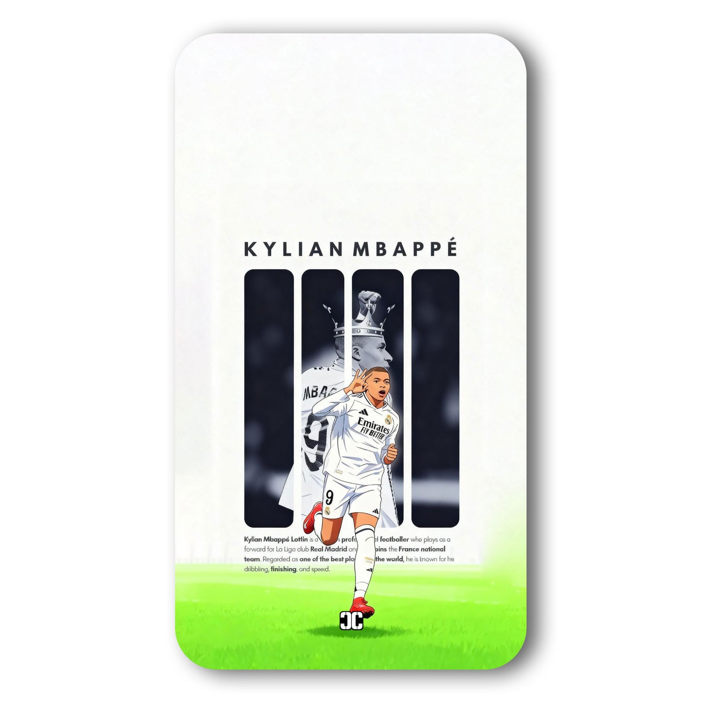 Kylian Mbappe Art Case – Premium PrintShield Mobile Cover