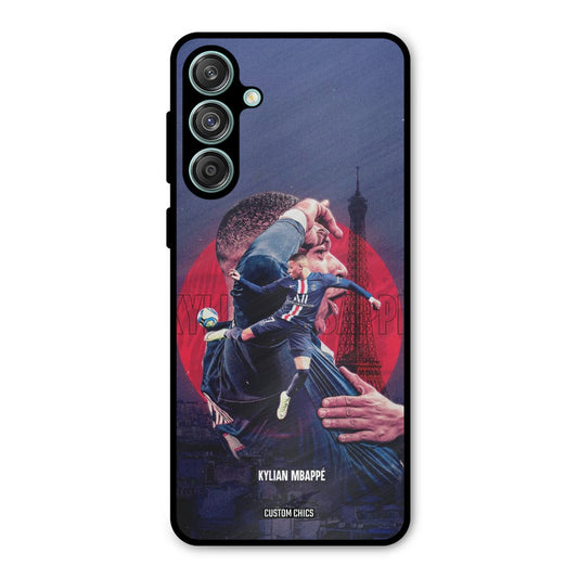 Kylian Mbappe Samsung Galaxy M55 5G Mobile Back Cover - Sports PrintShield Case