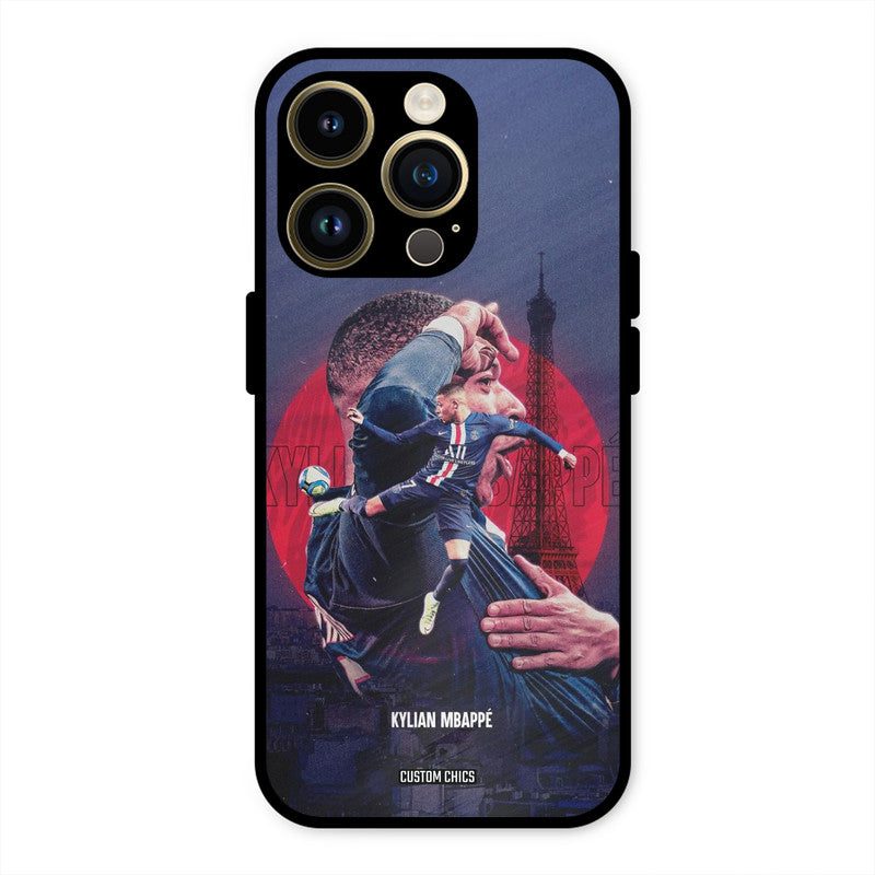 Kylian Mbappe  iPhone 14 Pro Mobile Back Cover - Sports PrintShield Case