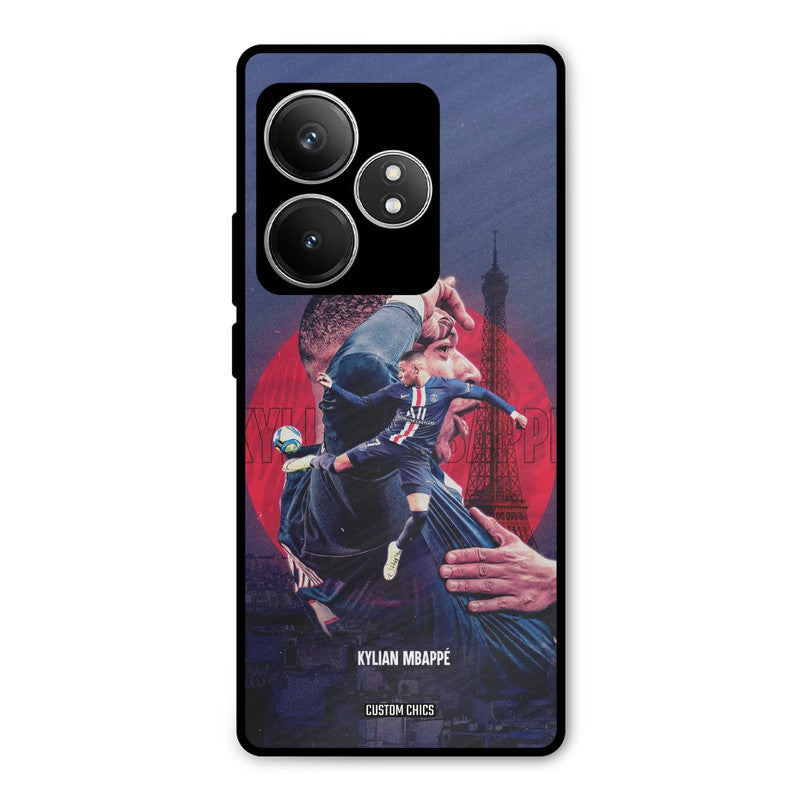 Kylian Mbappe Realme GT 6T Mobile Back Cover - Sports PrintShield Case