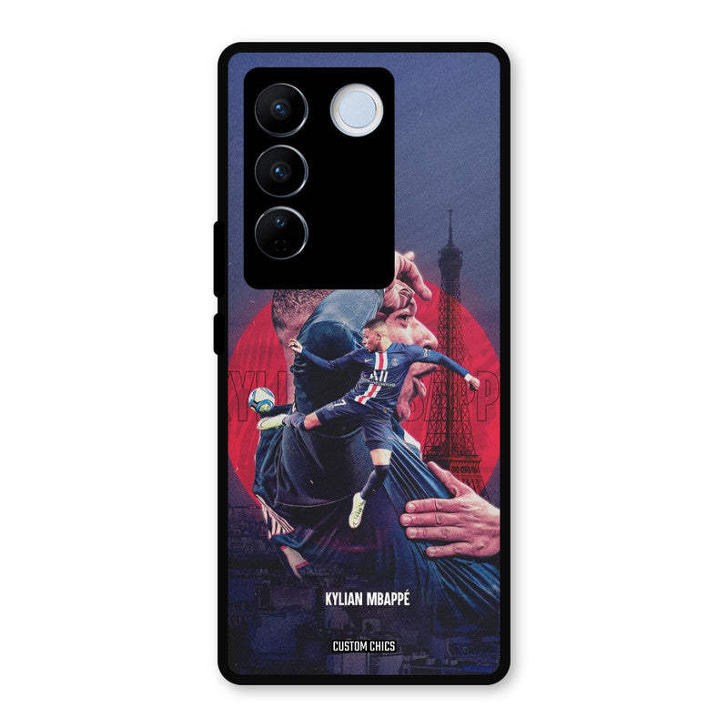 Kylian Mbappe Vivo V27 Pro Mobile Back Cover - Sports PrintShield Case