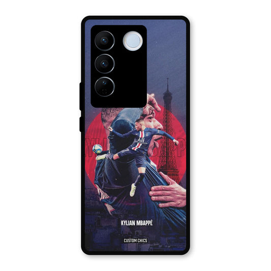 Kylian Mbappe Vivo V27 Pro Mobile Back Cover - Sports PrintShield Case
