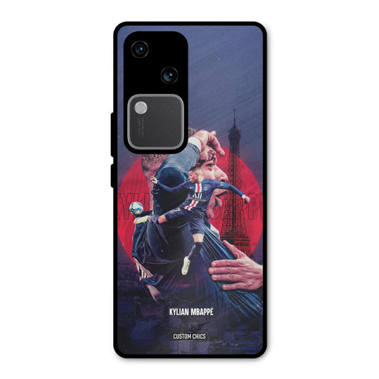 Kylian Mbappe Vivo V30 Mobile Back Cover - Sports PrintShield Case