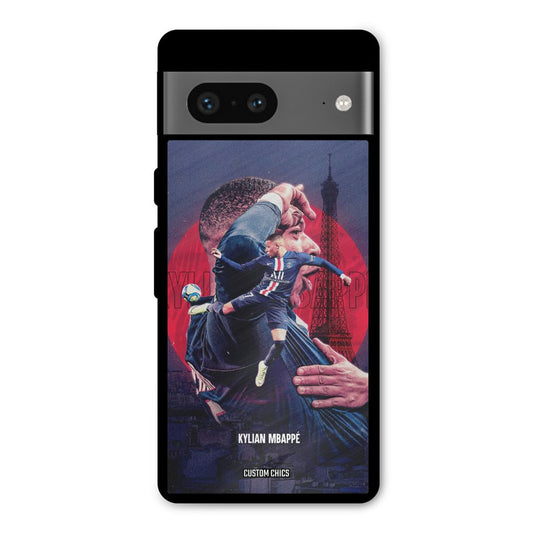 Kylian Mbappe Google Pixel 7 Mobile Back Cover - Sports PrintShield Case