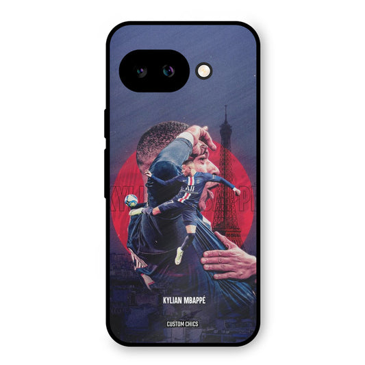 Kylian Mbappe Google Pixel 9A Mobile Back Cover - Sports PrintShield Case