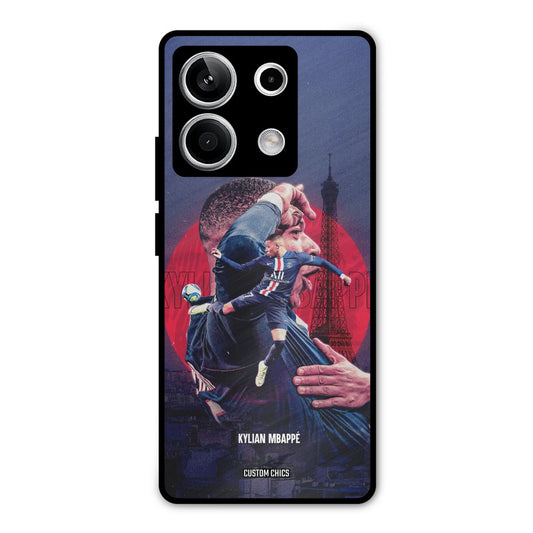 Kylian Mbappe Redmi Note 13 5G Mobile Back Cover - Sports PrintShield Case