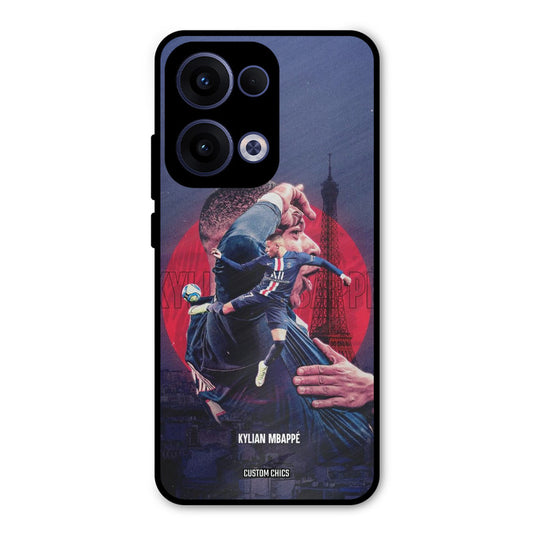 Kylian Mbappe Oppo Reno 13 5G Mobile Back Cover - Sports PrintShield Case