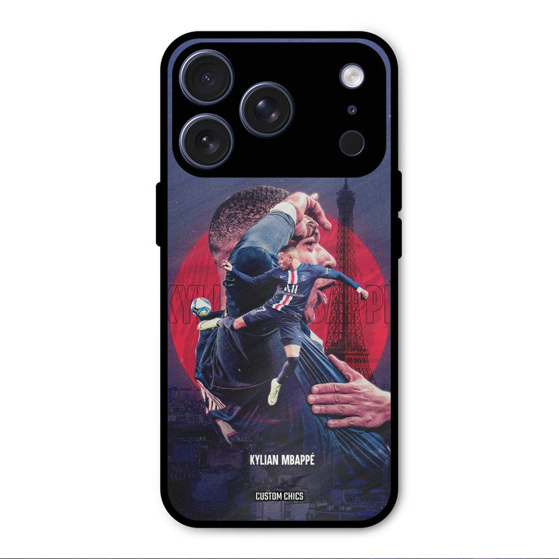 Kylian Mbappe iPhone 17 Pro Max Mobile Back Cover - Sports PrintShield Case