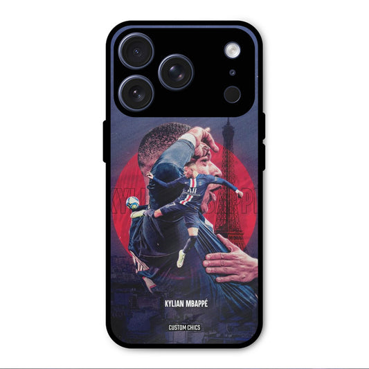 Kylian Mbappe iPhone 17 Pro Max Mobile Back Cover - Sports PrintShield Case