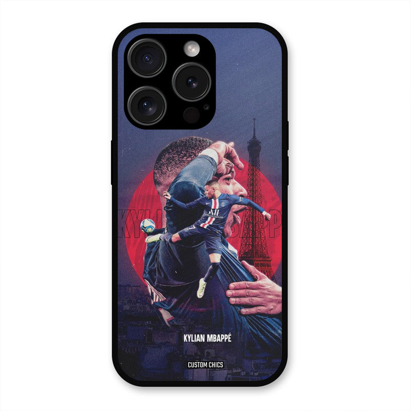 Kylian Mbappe  iPhone 15 Pro Max Mobile Back Cover - Sports PrintShield Case