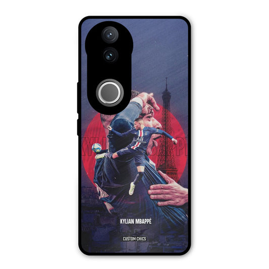 Kylian Mbappe Vivo V50 Mobile Back Cover - Sports PrintShield Case